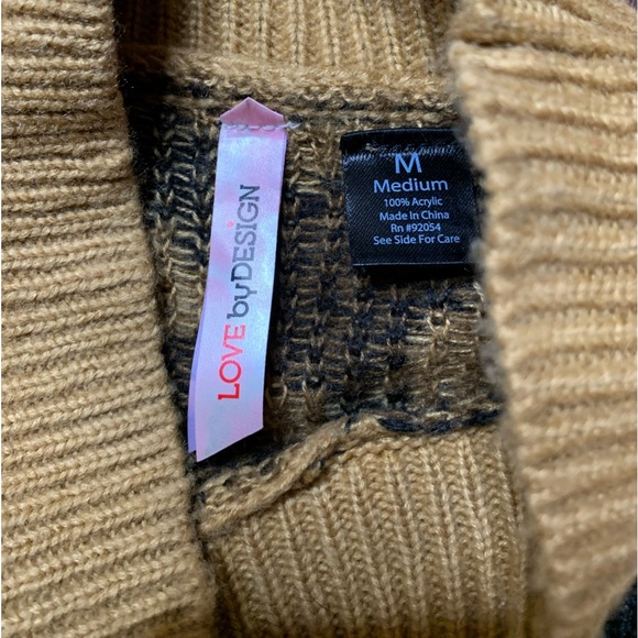 Animal Print Sweater w/ Neck Cut Out! - Picture 2 of 3